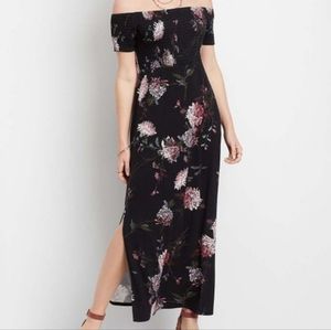 Floral Off-The Shoulder Dress